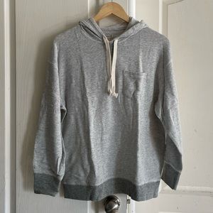 J Crew Vintage Cotton Terry Relaxed Hoodie
